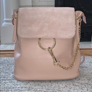 Brand new light pink/mauve backpack